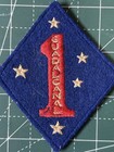 Ww2 Usmc Rare Theater Made 1st Mardiv Patch