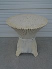 Tlc Sheaf Of Wheat Bamboo Dining Table Regency Rattan Mcguire Sty Art Deco Boho