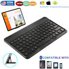 Wireless Bluetooth Keyboard With Stand Waterproof For Apple Ipad Mac Pc Computer