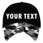 Personalized Embroidered Baseball Hat Snapback Cap Customized Camouflage W018