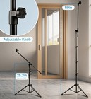 Microphone Stand 2 Pack  Bietrun Tripod Mic Stand Adjustable Boom Height  With C