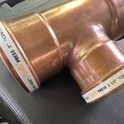 Apollo Copper Press Tee Fitting 3x3x2-1 2 In