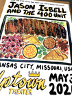 Official Jason Isbell Poster Uptown Kansas City Mo May 3rd 2026 Original Show