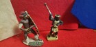 Lot Of 8 Vintage Zulu Warrior Lead Figures By W  Britian   Blenheim Nice Pieces