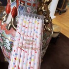 15 French Pink Extra Tall Birthday Candles W Cherries Stars Flowers Butterflies