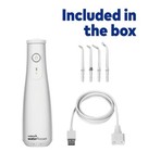 Waterpik Cordless Select Rechargeable Portable Water Flosser Wf-10 White New     