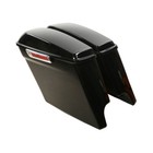 5  Stretched Hard Saddlebags Fit For Harley Touring Road King Street Glide 14-24