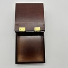 Vintage The Bombay Company Wooden Jewelry Box 1992     Small Keepsake Valet Case