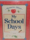 Vintage My School Days Memory Album Book  Preschool - 12th Grade Scrapbook  new 