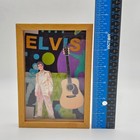 Elvis Wall Hanging Decor 3d Mixed Media Art Framed Display  6 50x4 50 Inches