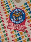 Vintage 80 s Toys R Us Geoffrey Giraffe Original Plastic Shopping Bag 20 x16 