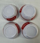 Set Of 4 Coca Cola 6    Melamine Cereal Bowls By Gibson