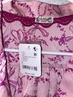 Free People Combo Beauty Sleep Pajama Set Womens M L Floral Bows Satin Pink Nwt