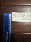 Victor Safe   Lock Co   Lettering  Gold Metallic Reproduction