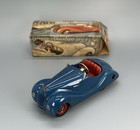 Vintage Schuco Akustico 2002 W original Box   German Clockwork Wind-up Toy Car