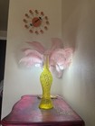 Empoli 1960 s Yellow Optic Genie Bottle   No Stopper 