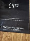 Rare Large 57    Original 1981 Cats New York Advertisement Poster Broadway