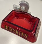 Benskins  bitter  Beer Brewery Company  Advertising  Glass Ashtray  Vintage 