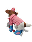 Genuine Original Authentic Disney Store Santa Pups Eddy Dog 13  Plush Nwt