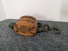 Vintage Wood Block   Tackle Pulley