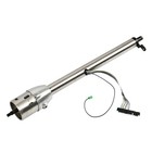 Stainless Steel 32  Universal Tilt Automatic Steering Column   Adapter No Key