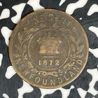 1872-h Newfoundland Large Cent Lot c6147