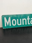 Authentic Retired Road Street Sign Mountain View 42 x6 