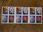 20 Forever First Class Letter Stamps Winter Flowers Stamps Mnh 2014 Book Pane