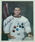 Apollo 17 Harrison Schmitt Signed Vintage Nasa Lithograph 11th Moonwalker Jsa