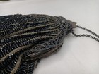 Antique Victorian Glass Beaded Purse Beautiful Ornate Filigree Frame
