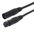 65ft Dmx Cable 3-pin Xlr Male To Female Connector Cord Dj Disco Stage Lighting