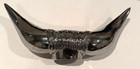 Bull Horn Hood Ornament Chrome Truck Bull Horn