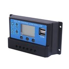 30a Solar Panel Battery Charger Controller 12v 24v Lcd Regulator Auto Dual Usb