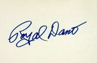 Royal Dano Signed Autograph Index Card Ghoulies Killer Klowns From Outer Space