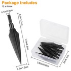 12 Pcs Classical Tradition Broadheads  125 Grain Hunting Compound Bow Arrow Tips