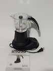 Imusa Electric Espresso Maker - 3-6 Cup Capacity - Black 