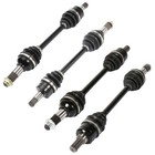 4x Front Rear Cv Axles For Yamaha 550 2009-2014 700 2007-2013 Grizzly 4x4 Yfm5fg