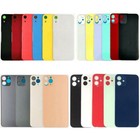 Replacement Lot Back Glass Big Cam Hole For Iphone 8 Xr Xs 11 12 13 14 Pro Max