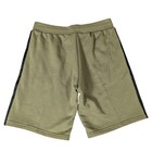 Adidas Originals Kids Olive Green 3-stripe Trefoil Fleece Athletic Shorts New