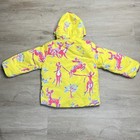 Obermeyer Ashor Floral Fauna Full Zip Hooded Ski Jacket Kids Youth Size 5 Nwt