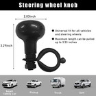 Car Woodgrain Steering Wheel Spinner Knob  Anti Slip Automotive Power Handle Spi