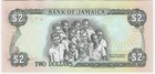 Jamaica  2 Dollars 1993 P-69e  Unc Banknote Combine Shipping