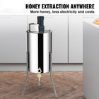 Electric Honey Extractor Beekeeping Equipment 2 4 Frames Stainless Steel