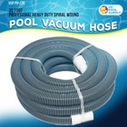 1-1 2  X 30 Foot Heavy Duty Spiral Wound Swimming Pool Vacuum Hose  Swivel Cuff