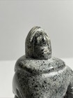 Vintage Carved Soapstone Canadian Eskimo Inuit Sculpture Signed