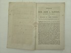1866 Antique John L Dawson Pennsylvania Black Suffrage Debate Speech Civil War