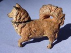 Pomeranian Spitz Samoyed Heyde Germany Metal Dog Figurine