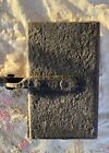 Antique Fireplace Waffle Maker 32 5  L Blacksmith Forged Wrought Iron 19th Cent 