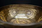 16 Inches Buddha Foot Carving Etching Singing Bowl-tibetan Singing Bowls