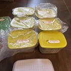 Tupperware Lot Fridgesmart  Tumblers  Season Serve 22 Piece Set Large Lot Read